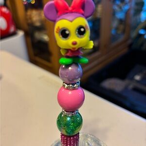 Colorful handmade pen with Beads. New with out tags